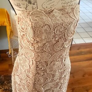 Dress with Lace pattern